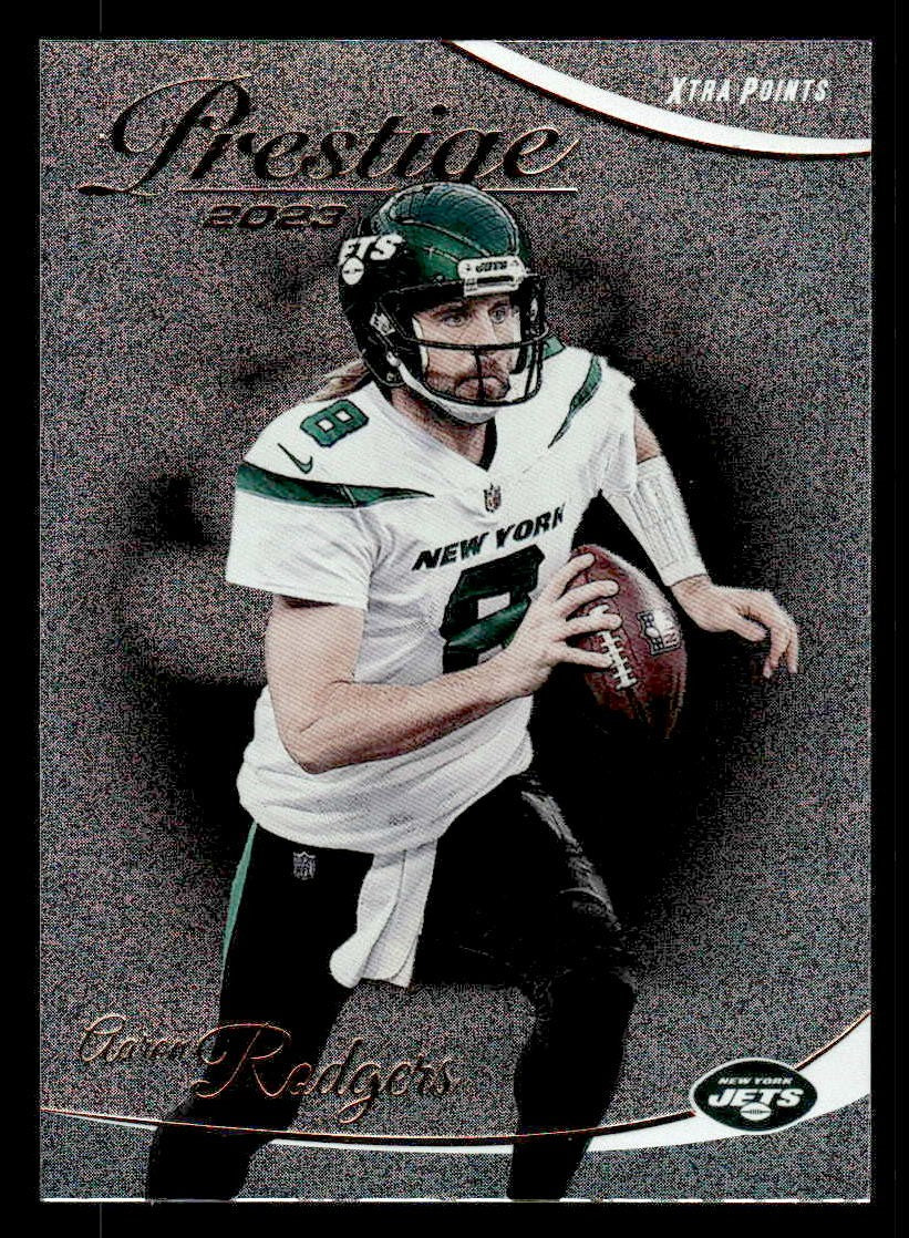 2023 Panini Prestige #224 Aaron Rodgers Xtra Points Galaxy