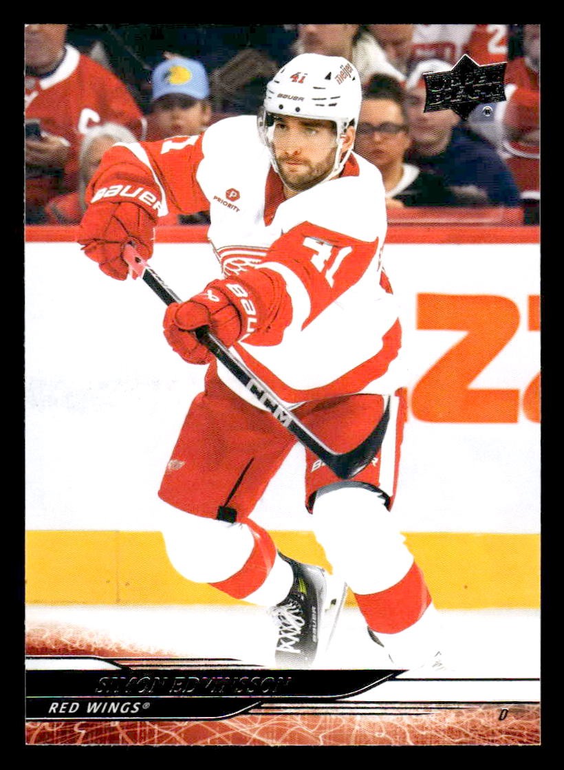 2024-25 Upper Deck #306 Simon Edvinsson