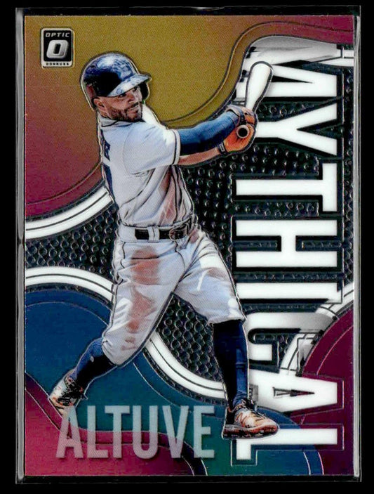 2019 Donruss Optic #M-6 Jose Altuve Mythical