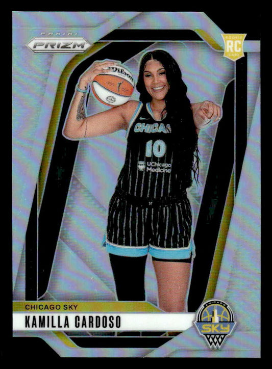 2024 Panini Prizm WNBA #149 Kamilla Cardoso Silver Prizms