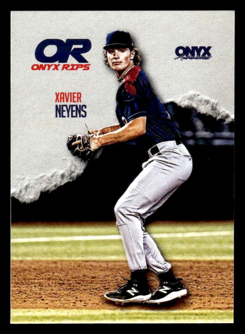 2025 Onyx Rips #ORBA-XANE Xavier Neyens