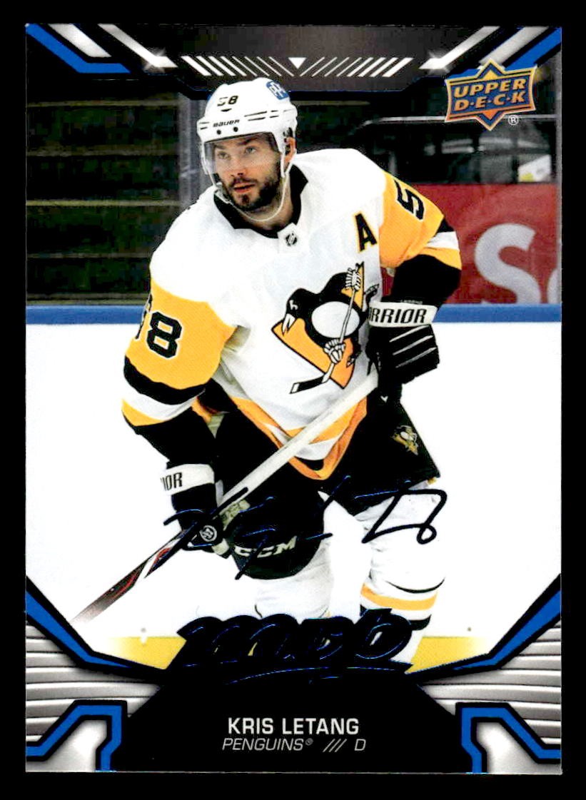 2022-23 Upper Deck MVP #207 Kris Letang Blue Script