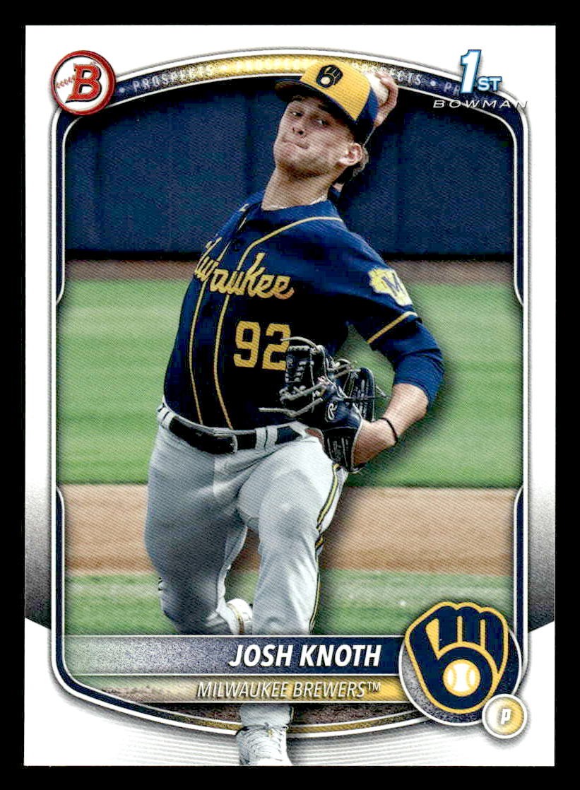 2025 Bowman #BP-136 Josh Knoth Prospects
