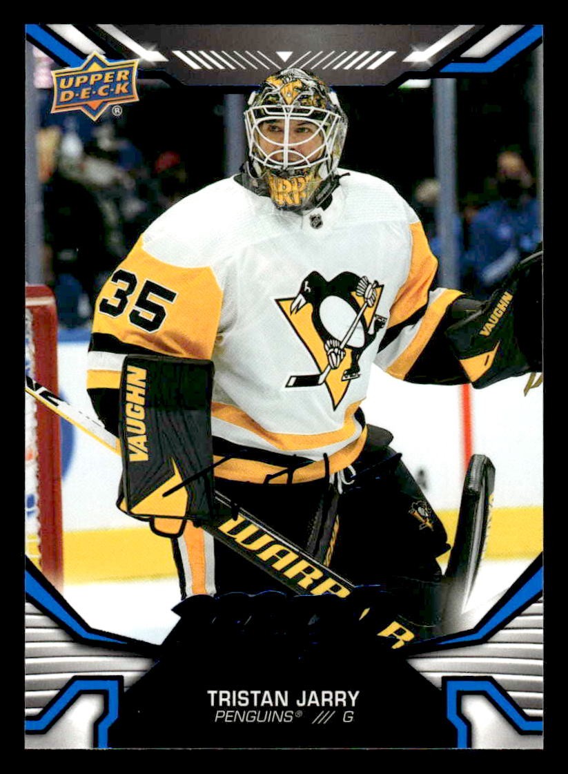 2022-23 Upper Deck MVP #68 Tristan Jarry Blue Script