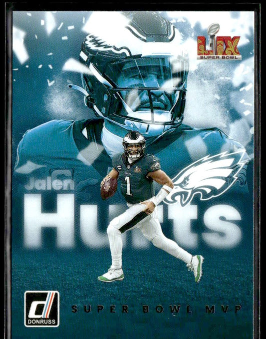 2025 Donruss #1 Jalen Hurts Super Bowl MVP