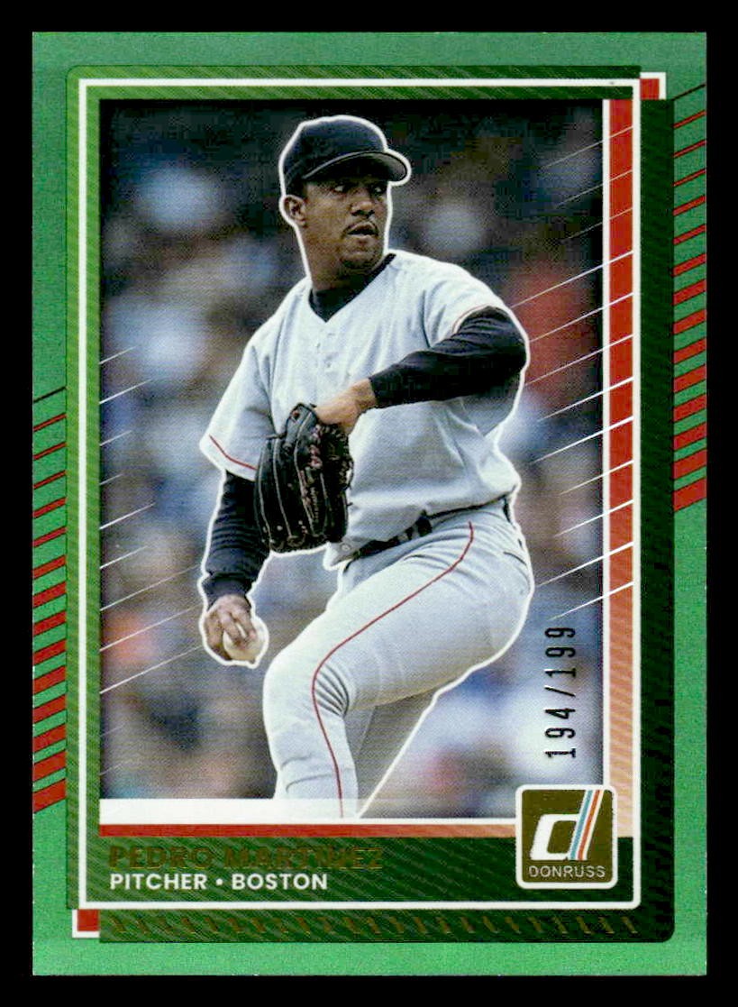 2025 Donruss #45 Pedro Martinez Green - #194/199