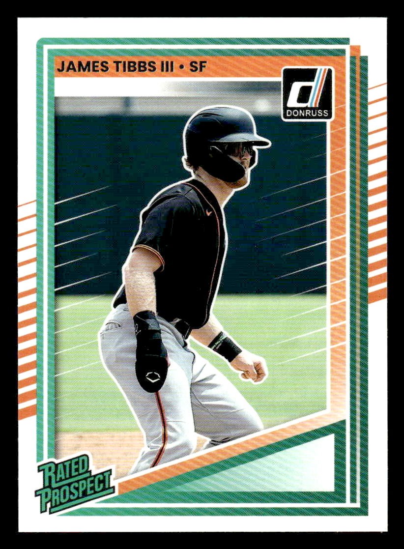 2025 Donruss #187 James Tibbs III