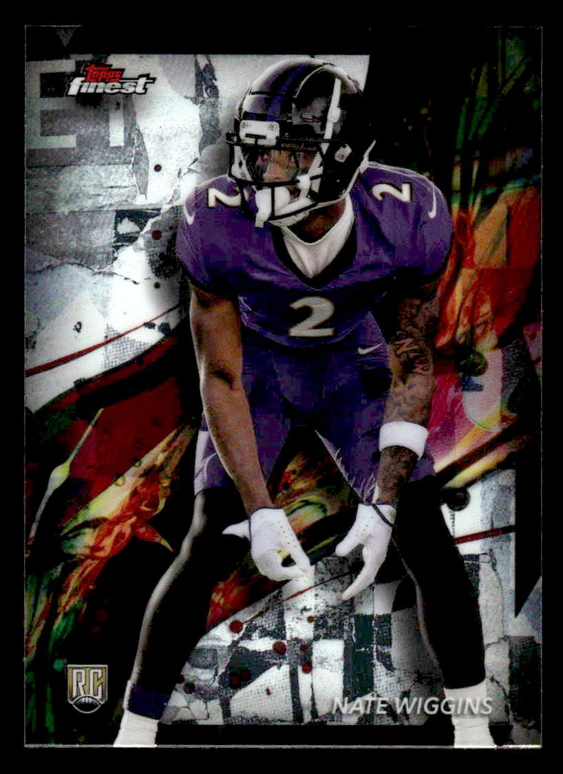 2024 Finest #51 Nate Wiggins