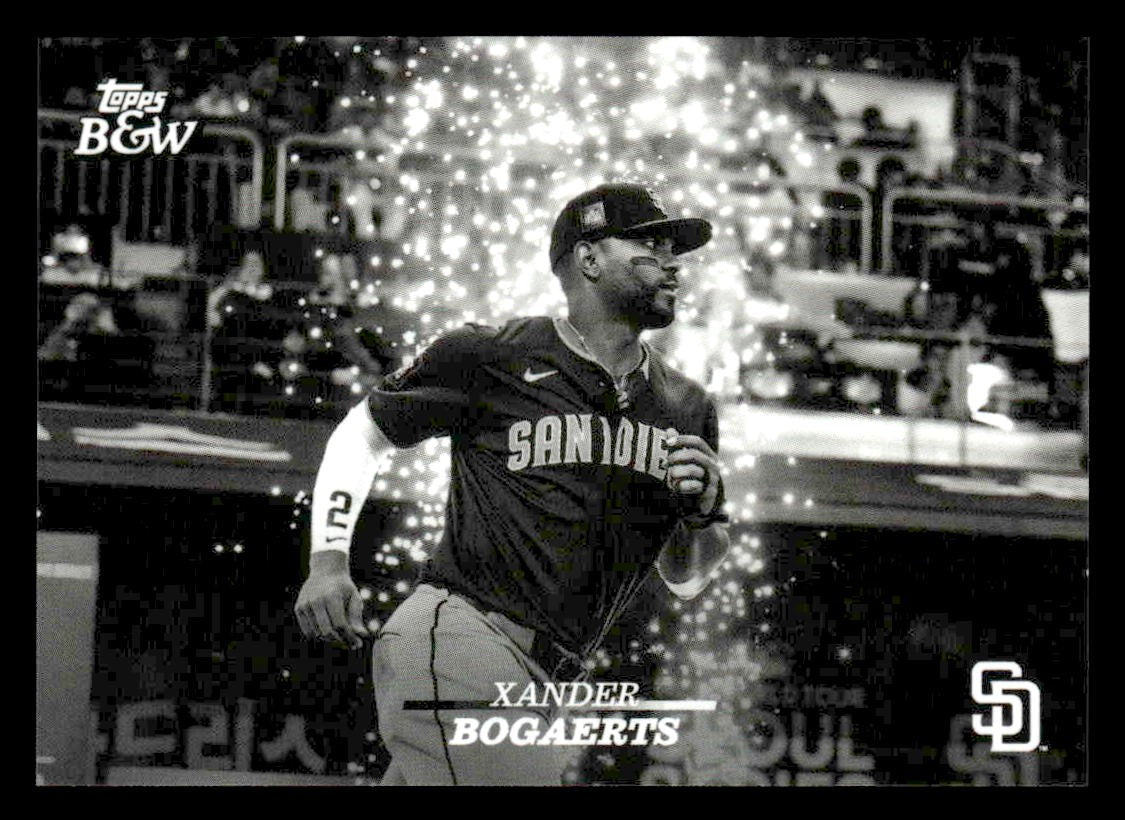 2024 Topps Black & White #96 Xander Bogaerts