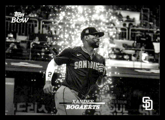 2024 Topps Black & White #96 Xander Bogaerts