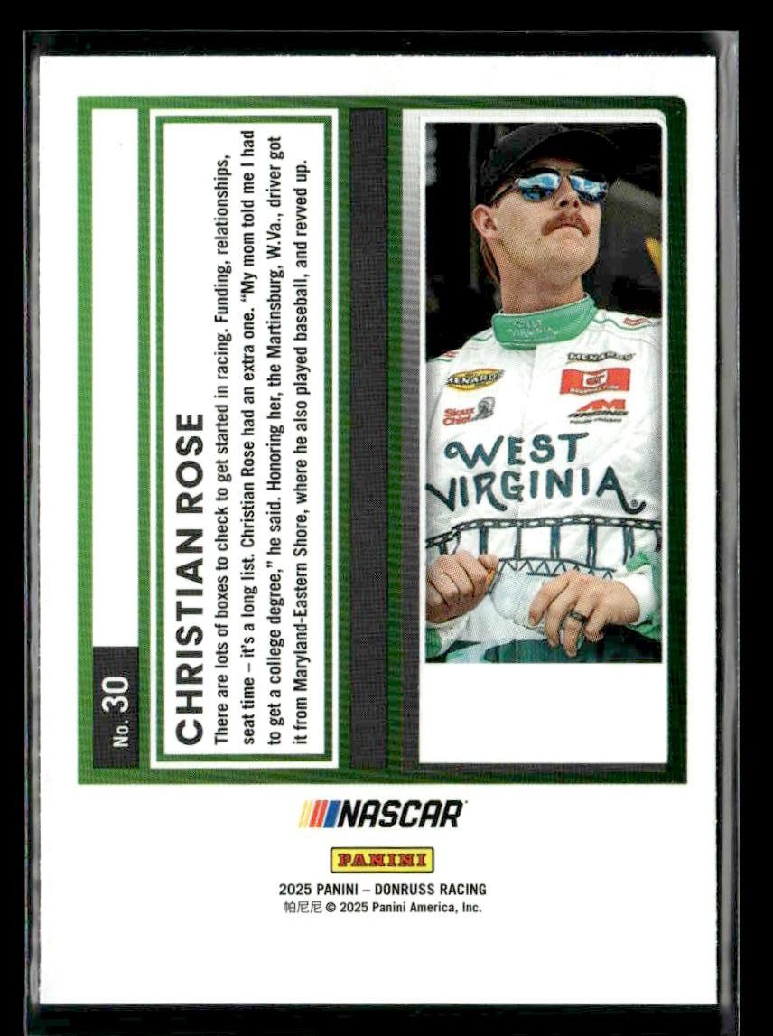2025 Donruss #30 Christian Rose