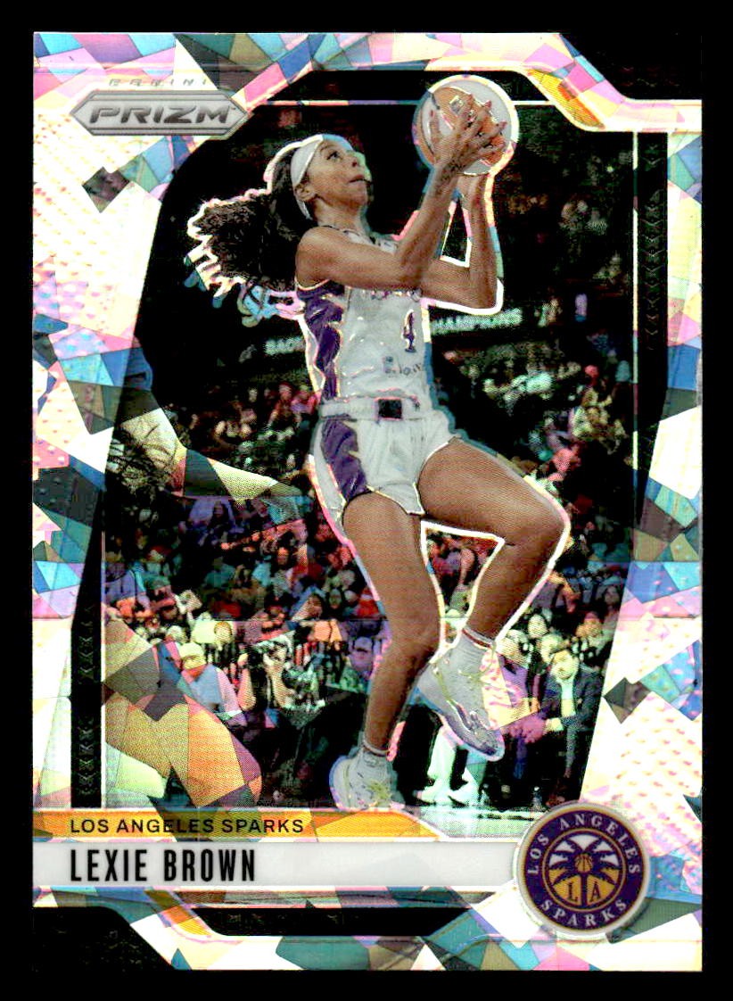 2024 Panini Prizm WNBA #110 Lexie Brown Ice Prizms
