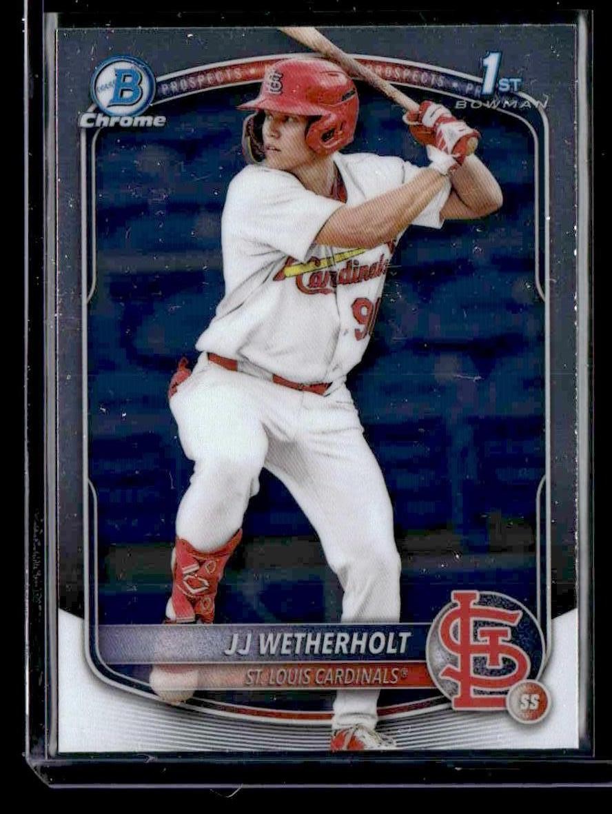 2025 Bowman #BCP-22 JJ Wetherholt Chrome Prospects
