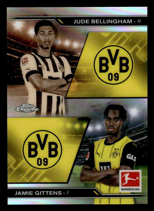 2025 Chrome Bundesliga #HIN-7 Jude Bellingham / Jamie Gittens History Is Now