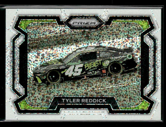 2024 Panini Prizm #2 Tyler Reddick White Sparkle