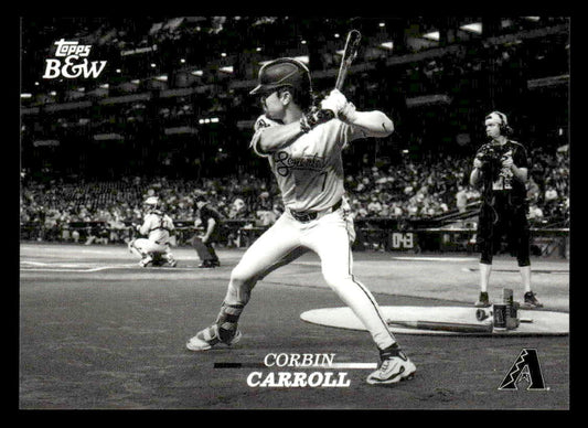 2024 Topps Black & White #39 Corbin Carroll