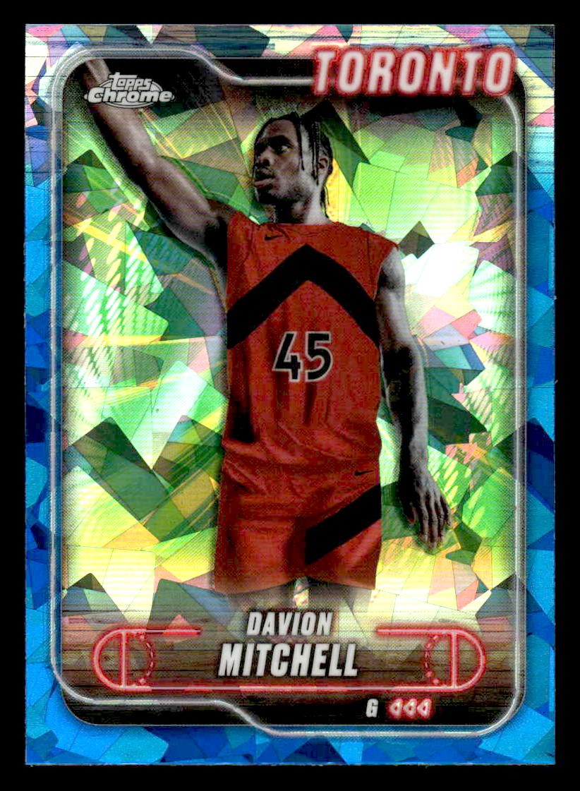 2024-25 Topps Chrome Sapphire #128 Davion Mitchell