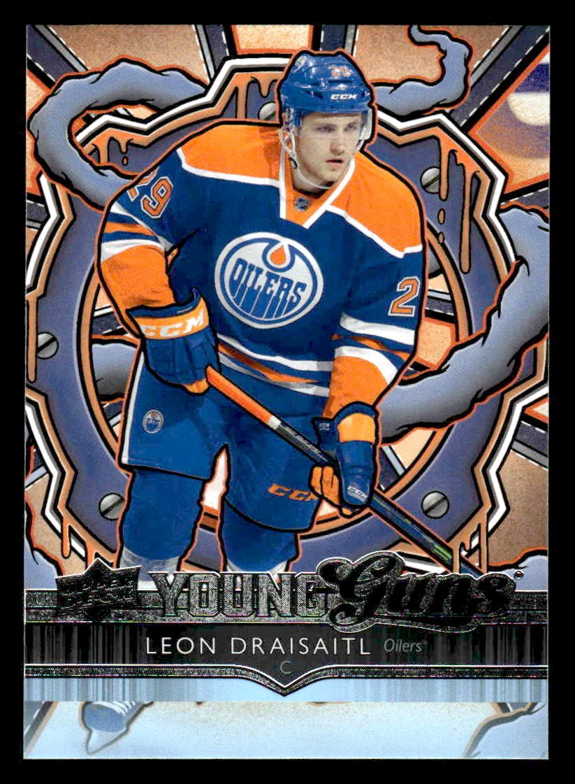 2024-25 Upper Deck #223 Leon Draisaitl Young Guns Renewed (Series Two)