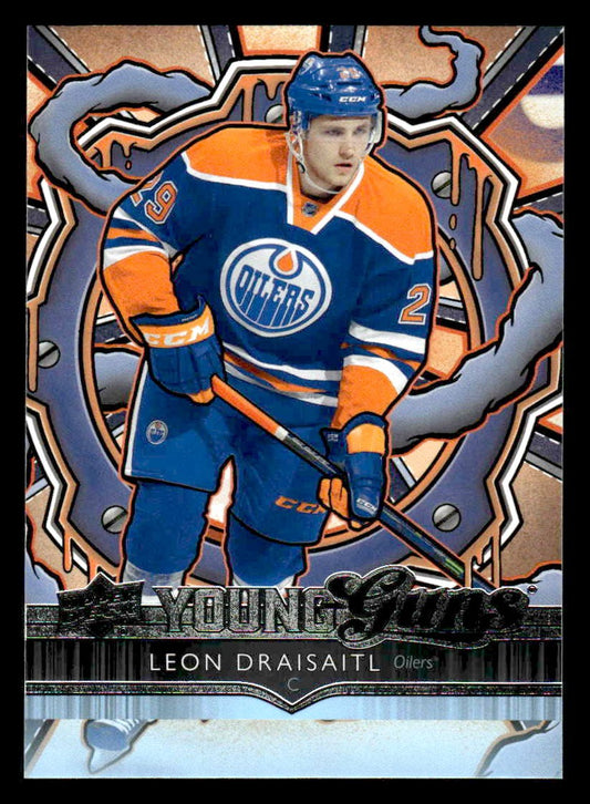 2024-25 Upper Deck #223 Leon Draisaitl Young Guns Renewed (Series Two)