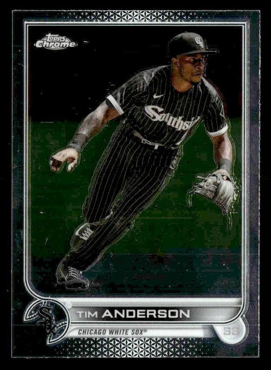 2022 Topps Chrome Sonic #197 Tim Anderson