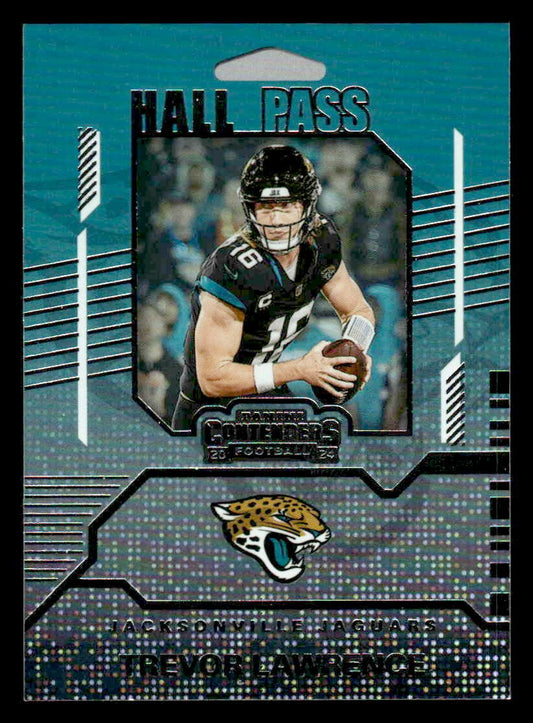 2024 Panini Contenders Football Sparkle Dots #2 Trevor Lawrence Hall Pass