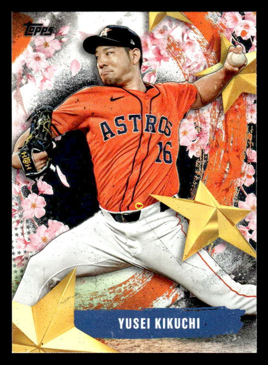 2025 Topps #SOJ-14 Yusei Kikuchi Stars of Japan