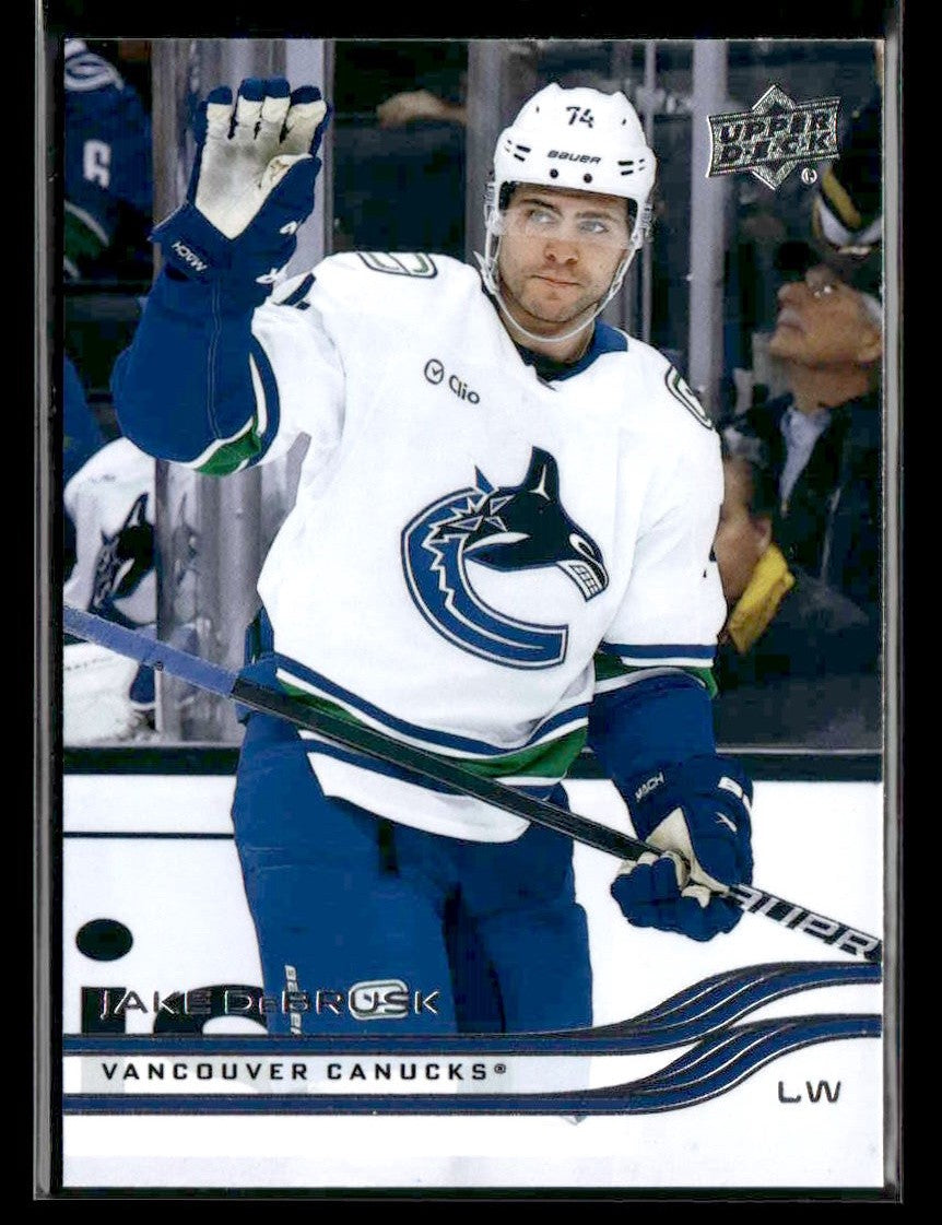 2025-26 Upper Deck #179 Jake DeBrusk