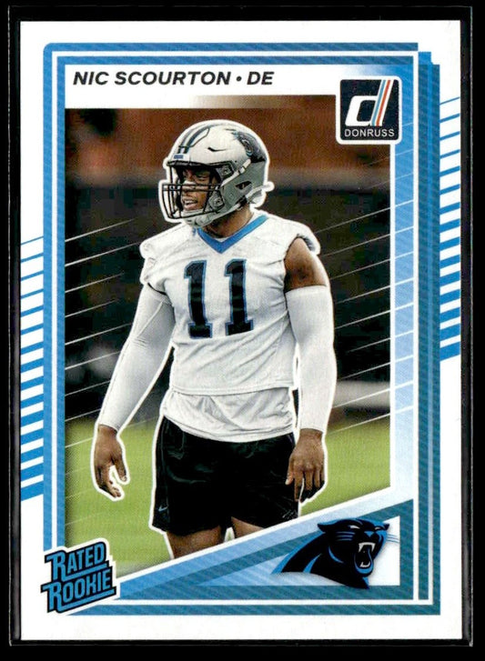 2025 Donruss #383 Nic Scourton Rated Rookies