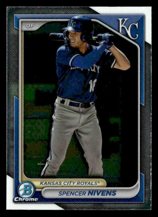 2024 Bowman #BCP-37 Spencer Nivens Chrome Prospects