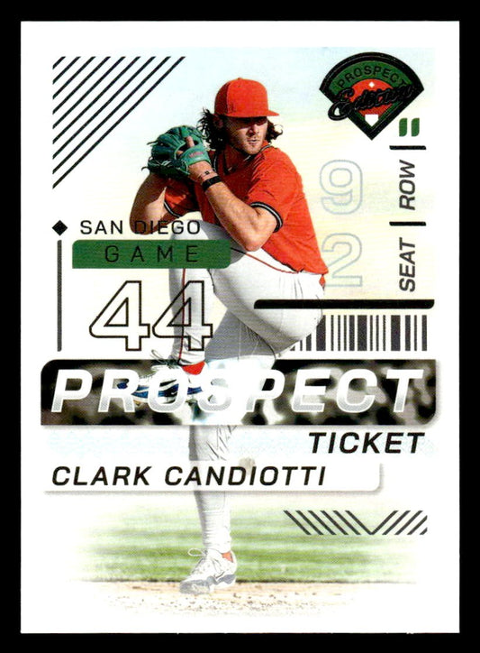 2024 Panini Prospect Edition #85 Clark Candiotti