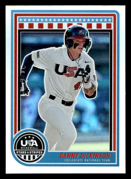 2025 Panini Stars and Stripes USA Baseball #27 Danny Dickinson