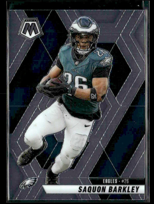 2025 Panini Mosaic #212 Saquon Barkley