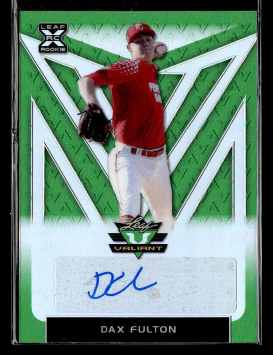 2020 Leaf Valiant #BA-DF1 Dax Fulton #/99