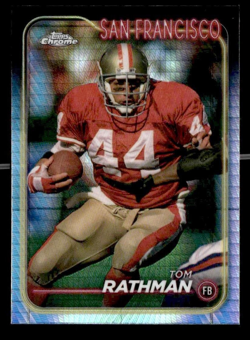 2024 Topps Chrome #181 Tom Rathman Prism Refractor
