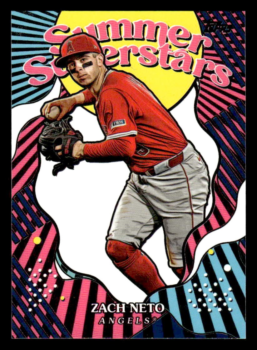 2025 Topps #SS-43 Zach Neto Summer Superstars
