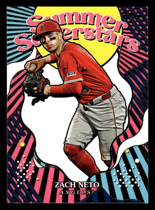 2025 Topps #SS-43 Zach Neto Summer Superstars