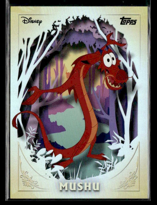 2025 Topps Disney Wonder #FF-16 Mushu Furry Friends