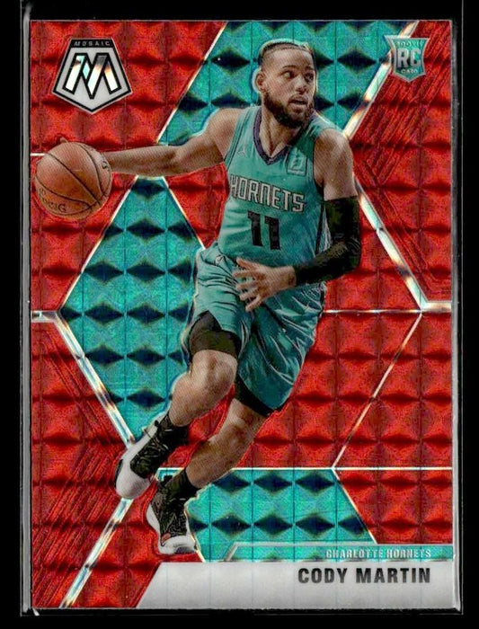 2019-20 Panini Mosaic #240 Cody Martin Red Prizm
