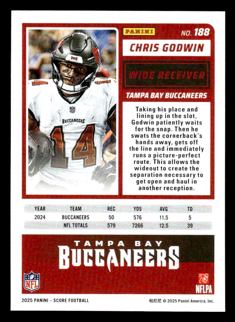 2025 Score-A-Treat #188 Chris Godwin