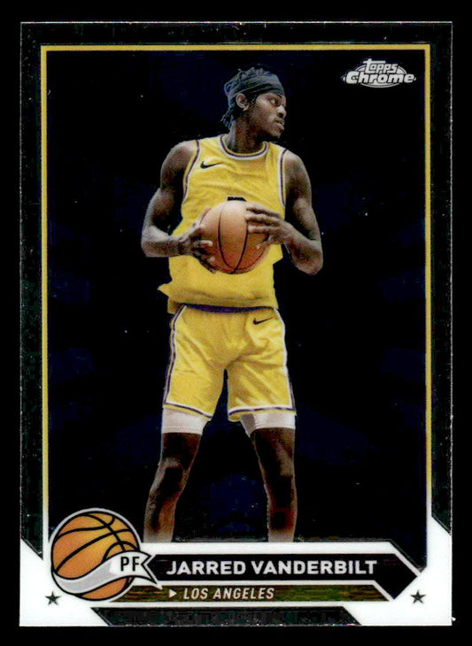 2023-24 Topps Chrome #163 Jarred Vanderbilt