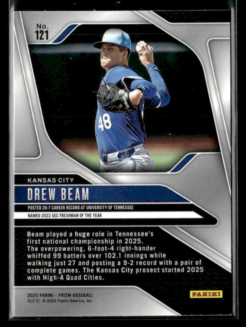 2025 Panini Prizm #121 Drew Beam