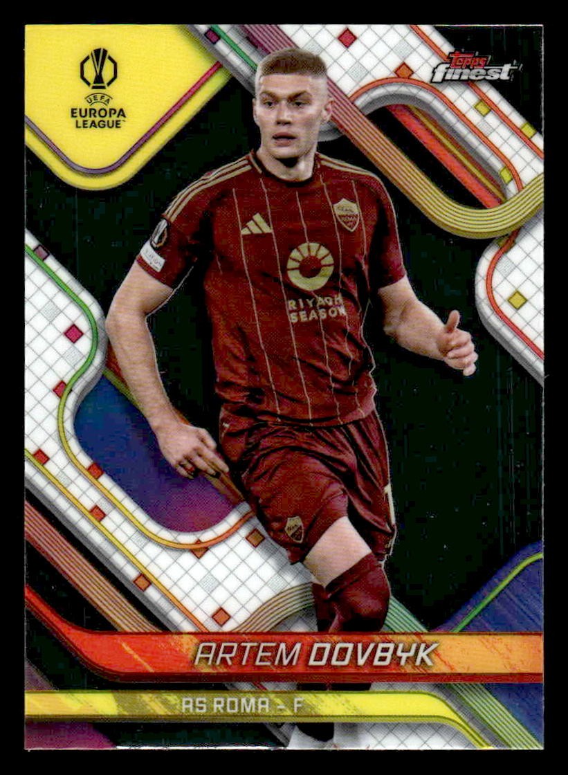 2024-25 Topps Finest UEFA Club Comp #75 Artem Dovbyk