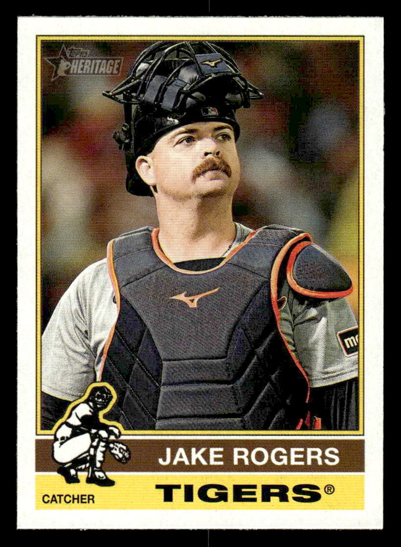 2025 Topps Heritage #151 Jake Rogers