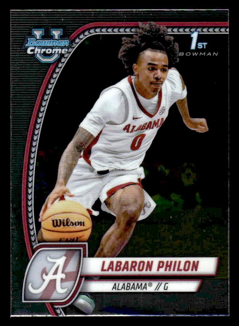 2024-25 Bowman University Chrome #49 Labaron Philon