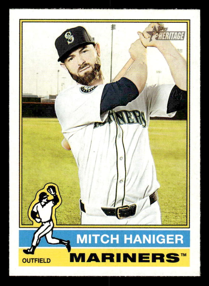 2025 Topps Heritage #28 Mitch Haniger