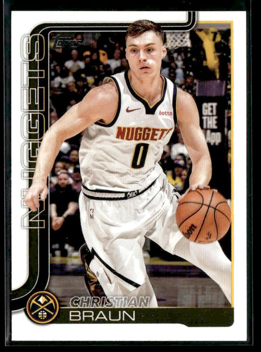 2025-26 Topps #102 Christian Braun