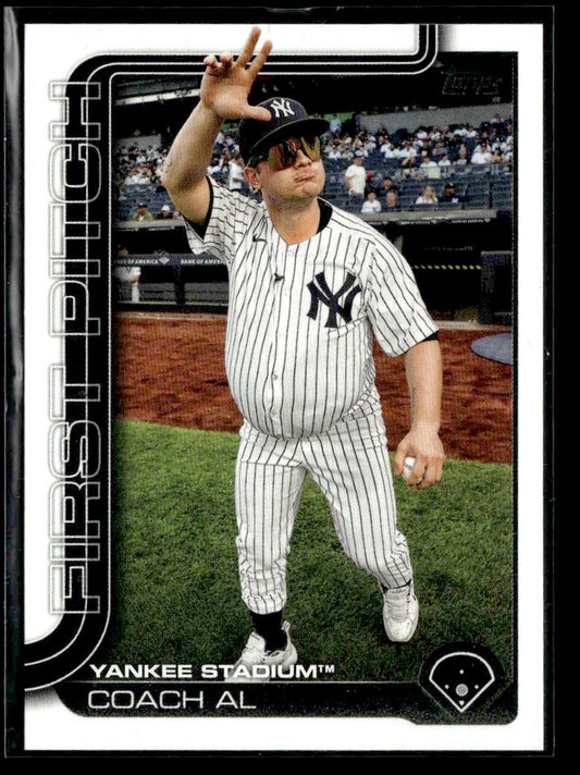 2025 Topps #FP-4 Coach Al First Pitch (Series One)