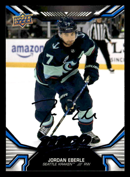 2022-23 Upper Deck MVP #53 Jordan Eberle Blue Script