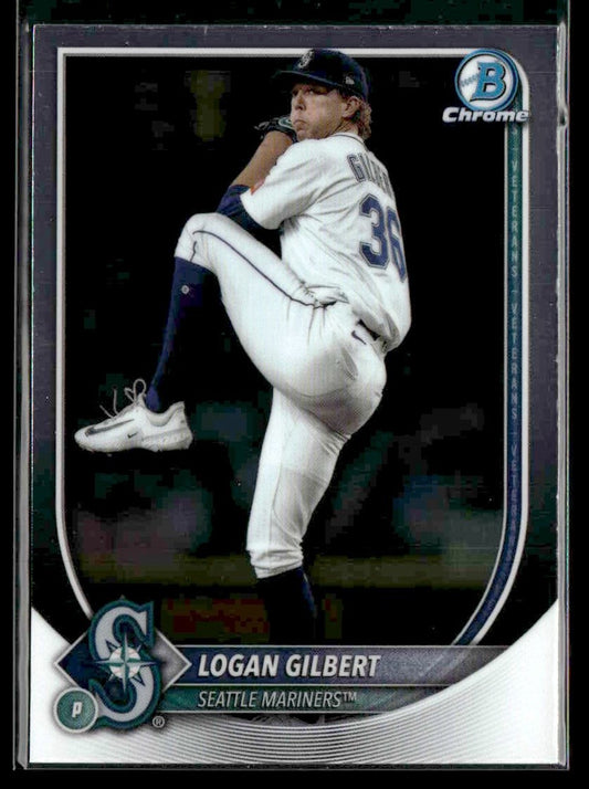 2025 Bowman Chrome #9 Logan Gilbert