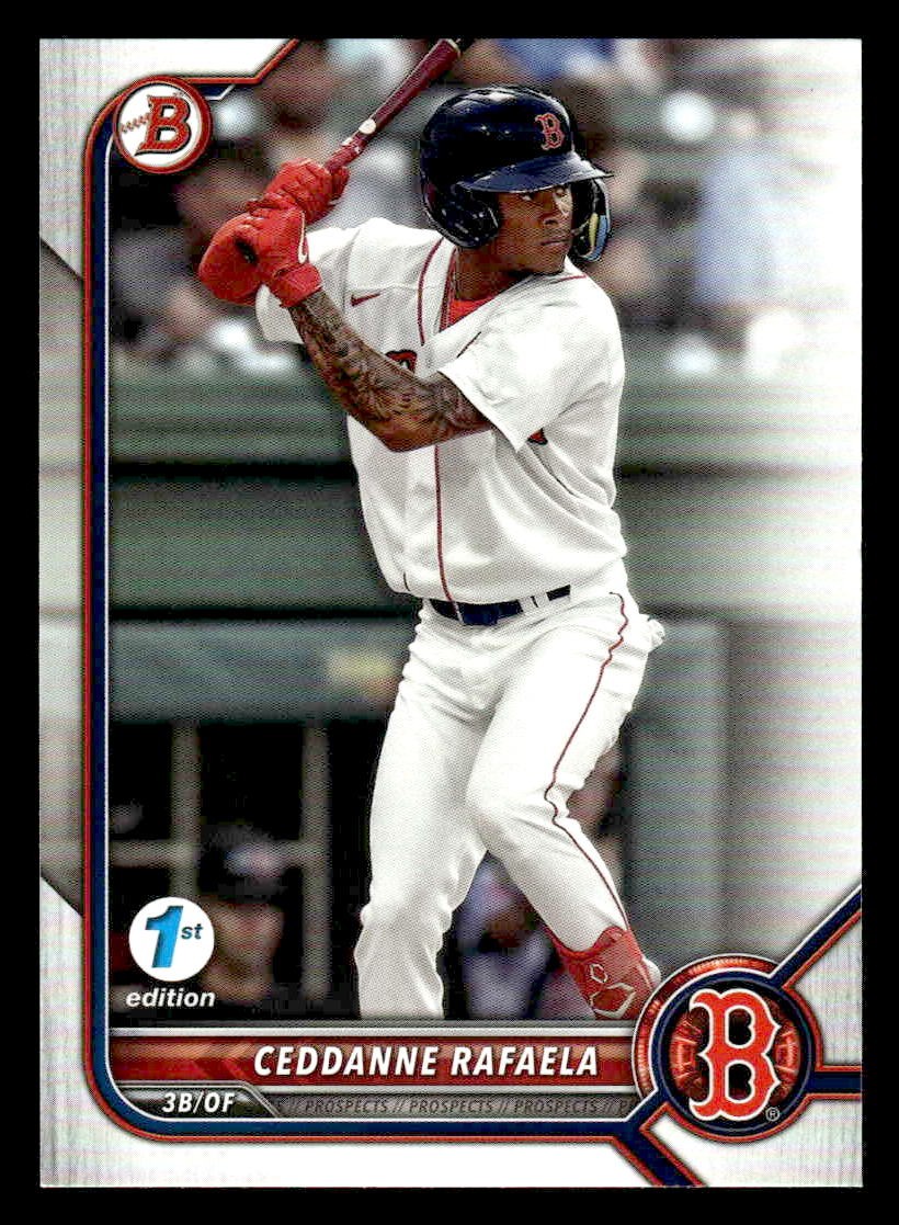 2022 Bowman Draft 1st Edition #BD-104 Ceddanne Rafaela